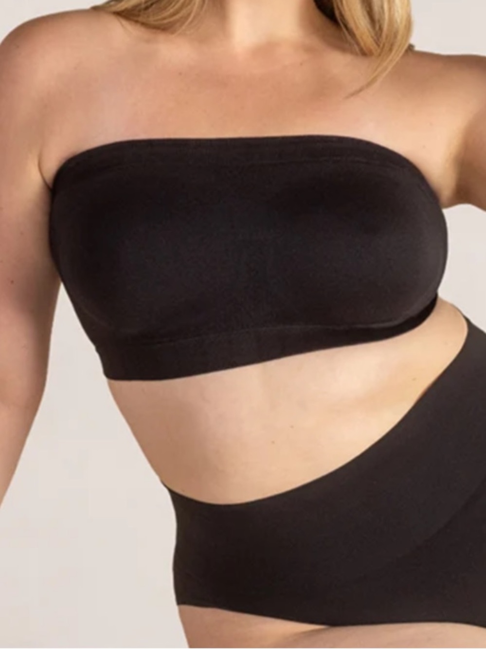 Truekind® Convertible Strapless Bandeau Bra - Black - NWT